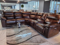 Угловой Диван Стерлинг с реклайнерами для квартиры